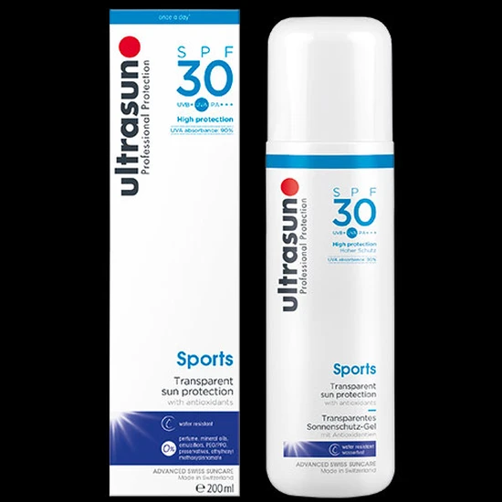 Ultrasun SPF 30 Sports Gel 200ml