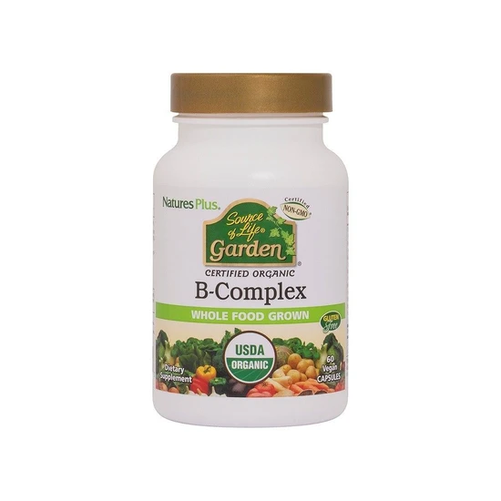 Nature's Plus Source Of Life Garden B-Complex Vegicaps 60 Vegicaps
