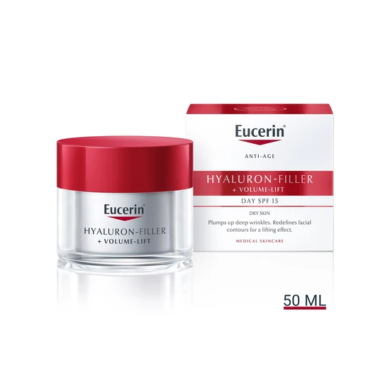 Eucerin Hyaluron-Filler + Volume-Lift Day Dry Skin SPF 15 50ml