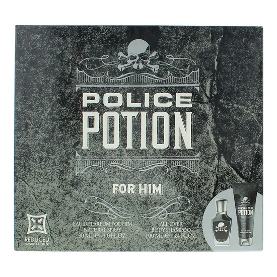 Police Potion For Him Gift Set 30ml Eau De Parfum + 100ml Shower Gel