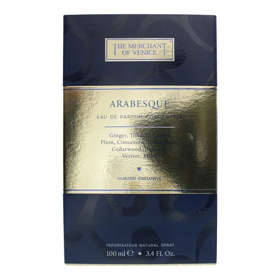 The Merchant of Venice Arabesque Eau De Parfum 100ml