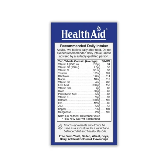 Health Aid OsteoVit Tablets 60 Tablets