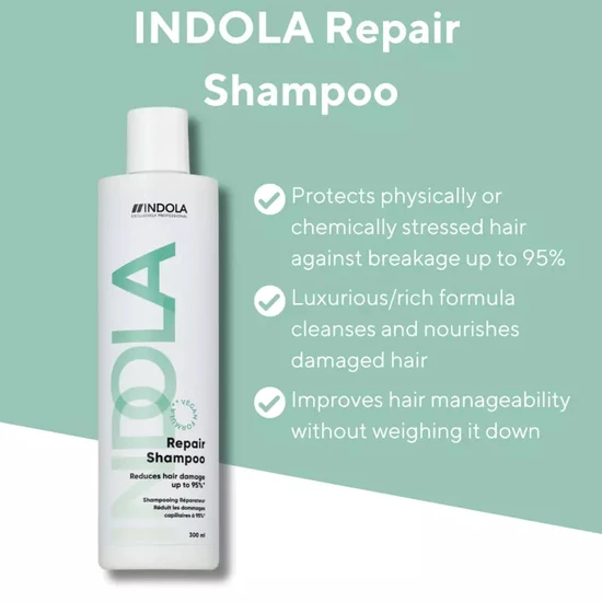 Indola Repair Shampoo 1 Wash 1000ml