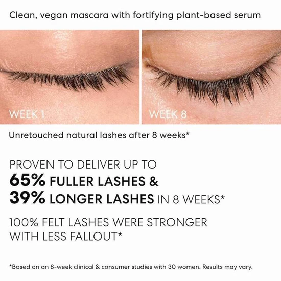 bareMinerals Strength & Length Serum-Infused Mascara Black