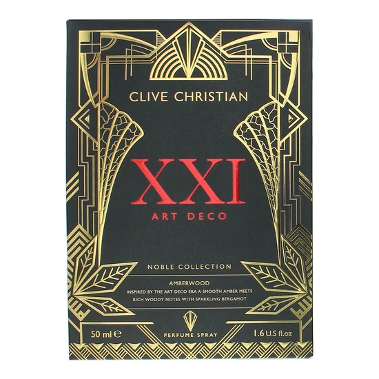 Clive Christian XXI Art Deco Noble Collection Amberwood Perfume 50ml