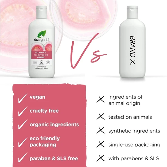 Dr. Organic Radiance & Shine Vitamin C Conditioner 265ml
