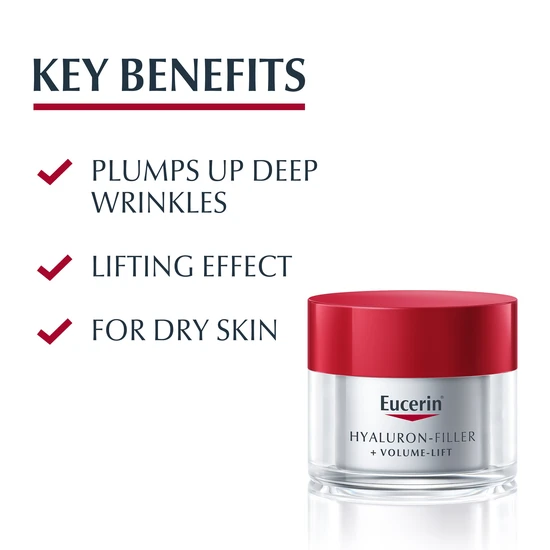Eucerin Hyaluron-Filler + Volume-Lift Day Dry Skin SPF 15 50ml