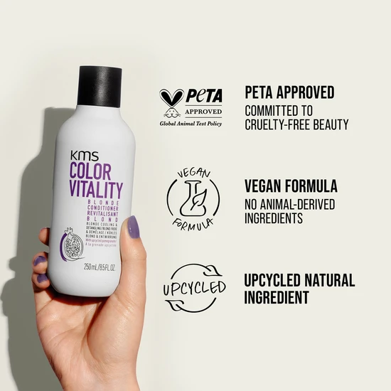 KMS Colour Vitality Blonde Conditioner 250ml