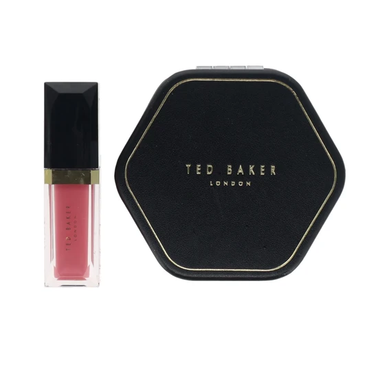 Ted Baker Ready Set Pout Gift Set 4.35ml Lip Gloss & Mirror
