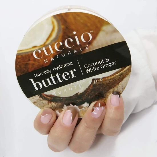 Cuccio Butter Blend 240gm Coconut & White Ginger