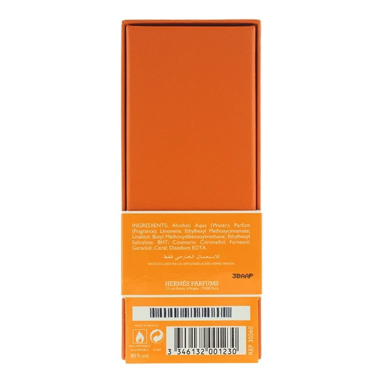 Hermès Eau De Mandarine Ambree Eau De Cologne 100ml