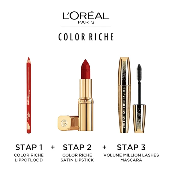 L'Oreal Paris Colour Riche Satin Smooth Lipstick 373 Magnetic Coral