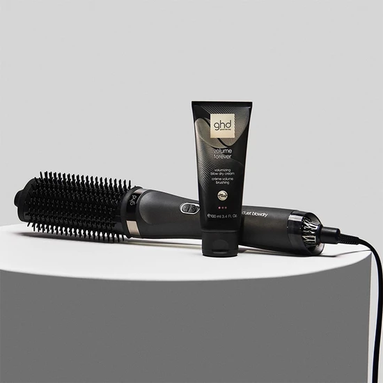 ghd Duet Blowdry Hair Dryer Brush Black