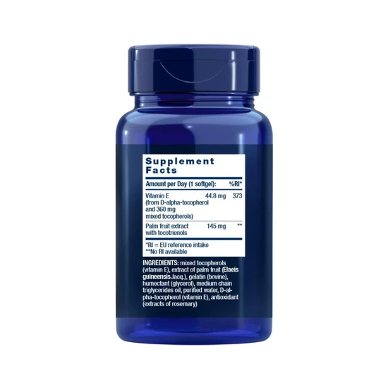 Life Extension Gamma E Mixed Tocopherols & Tocotrienols 60 Softgels