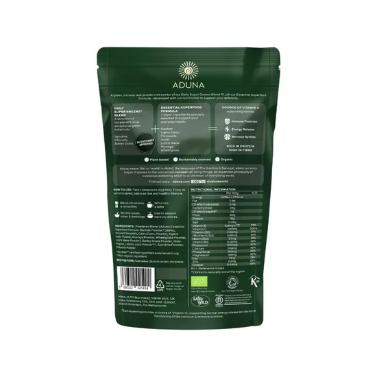 Aduna Super Greens Advanced Superfood Blend 250g