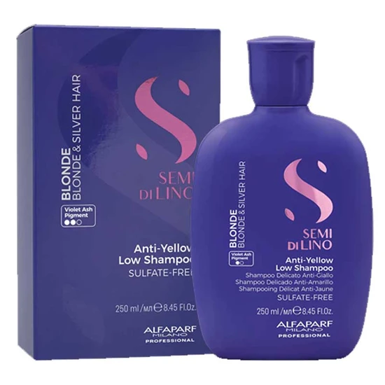 Alfaparf Semi Di Lino Blonde Anti-Yellow Low Shampoo For Blonde Hair