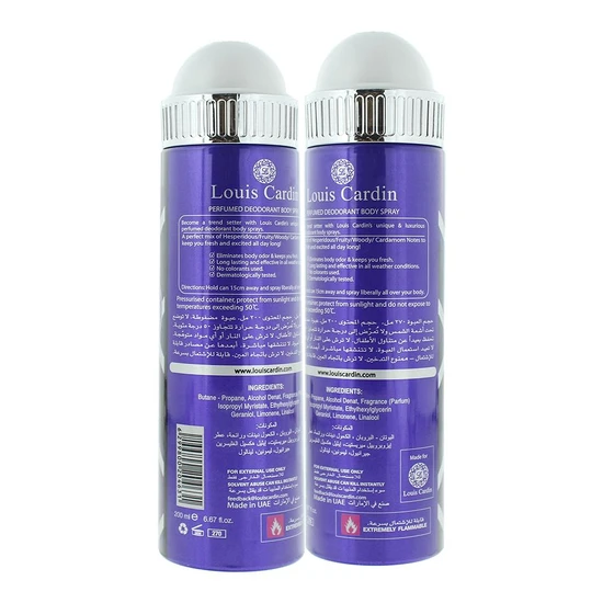 Louis Cardin La Viola Paradise Femme Deodorant Spray 200ml