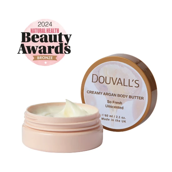 Douvall's Organic Creamy Argan Body Butter Argan & Hemp