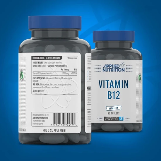 Applied Nutrition Vitamin B12 Capsules 90 Capsules