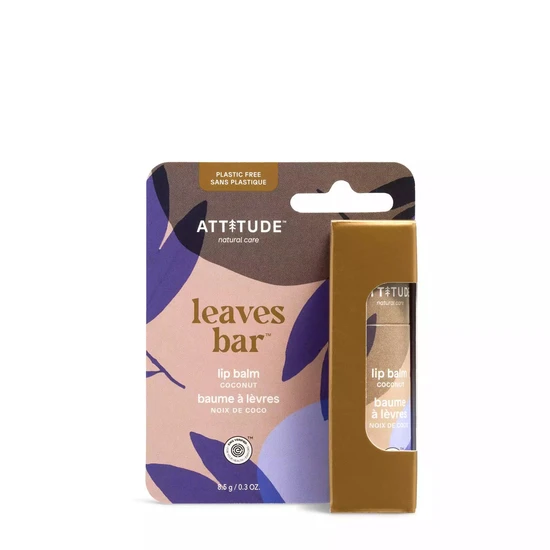Attitude Plastic-Free Coconut Lip Balm Enriched With Olive Oil 8.5 g