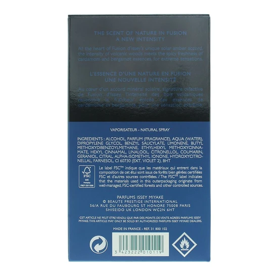 Issey Miyake Fusion d'Issey Extreme Eau De Toilette 50ml
