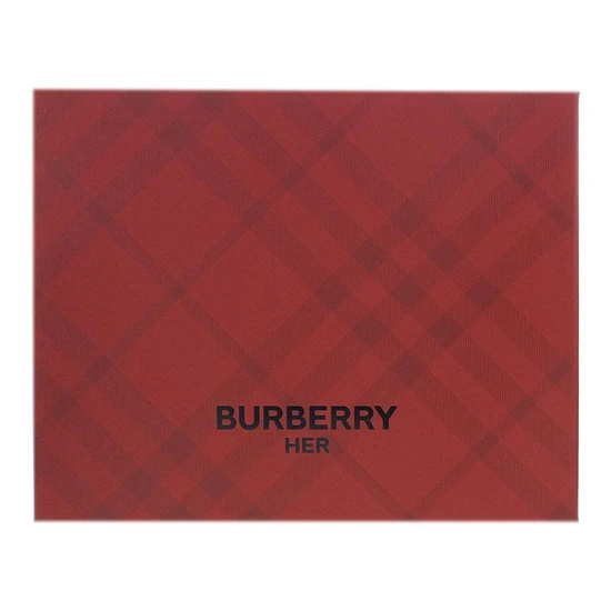 BURBERRY Her Eau De Parfum Gift Set 100ml Eau de Parfum + 75ml Body Lotion + 10ml Eau de Parfum