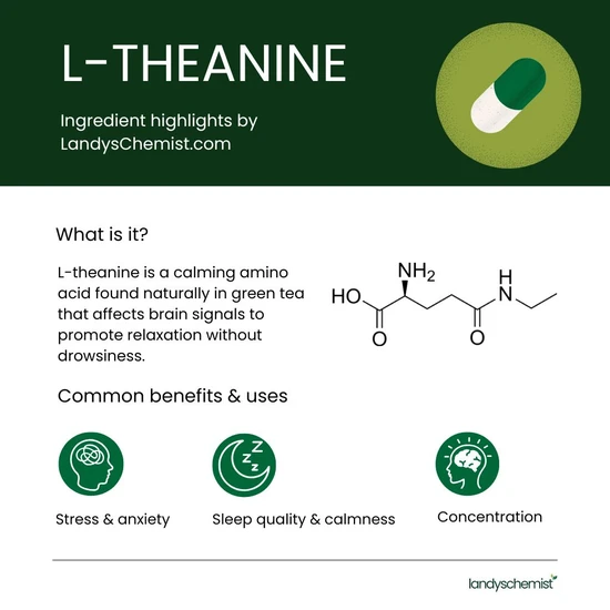 Life Extension L-Theanine 100mg 60 Vegicaps