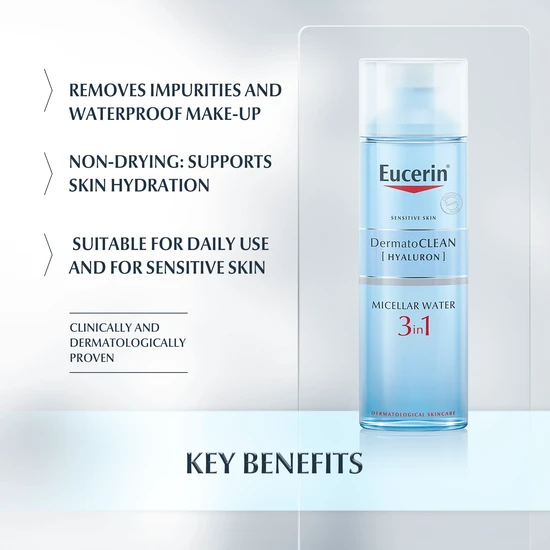 Eucerin DermatoClean 3in1 Micellar Cleansing Fluid 200ml