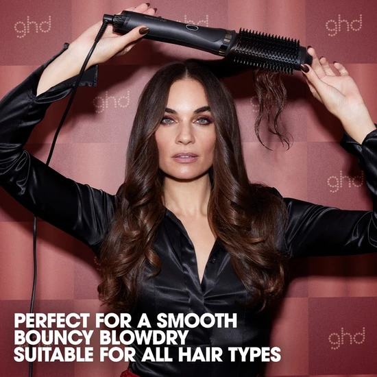 ghd Duet Blowdry Christmas Gift Set 2-in-1 Hair Dryer Brush with Oval Dressing Brush