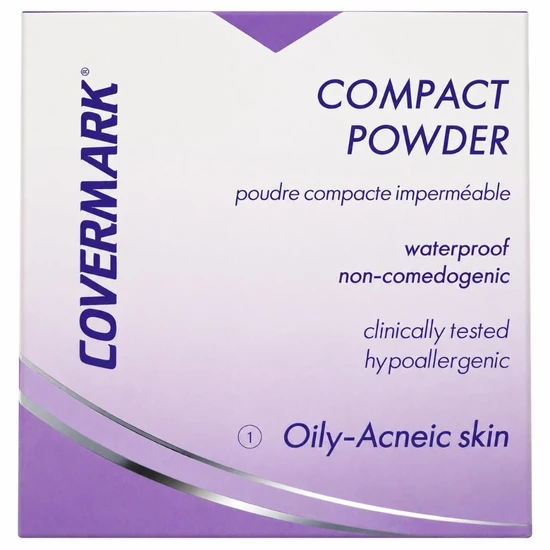 Covermark Waterproof Compact Powder Oily-Acnetic Skin 1