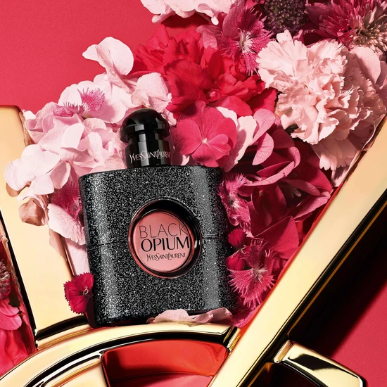 Yves Saint Laurent Black Opium Eau De Parfum Gift Set 50ml, 10ml & Mascara