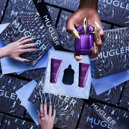 Mugler Alien Eau De Parfum Gift Set 30ml EDP + 50ml Shower Gel + 50ml Body Lotion
