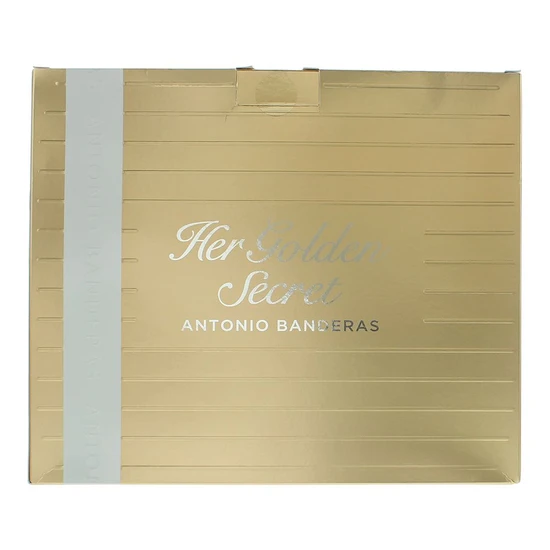Antonio Banderas Her Golden Secret Eau De Toilette + Deodorant Gift Set 80ml