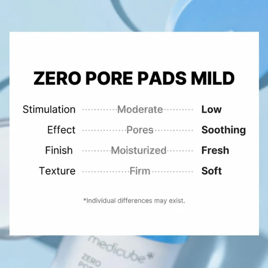 Mii Cosmetics MEDICUBE Zero Pore Pad Mild 155g