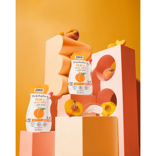 JiinJu Beauty Jiinju Exfoliating Peach Facial Scrub