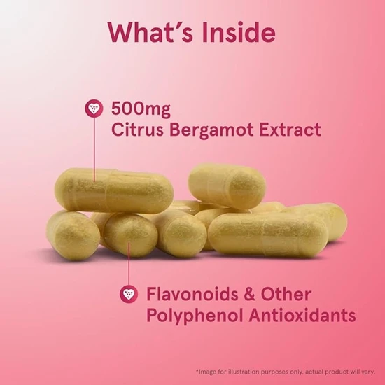 Jarrow Formulas Citrus Bergamot 500mg Vegicaps 60 Vegicaps