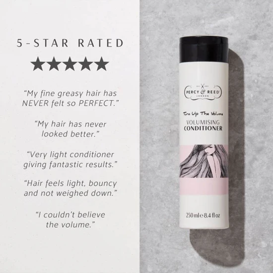 Percy & Reed Turn Up The Volume Volumising Conditioner 250ml