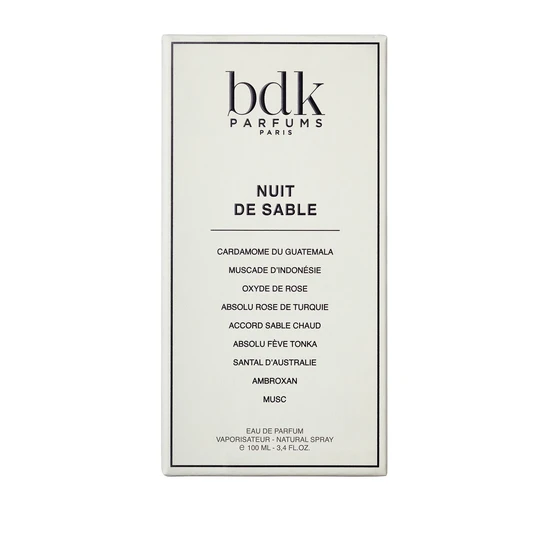 bdk Parfums Nuit De Sable Eau De Parfum 100ml