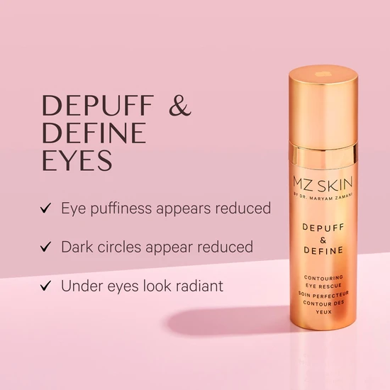 MZ Skin Depuff & Define Contouring Eye Rescue 15ml