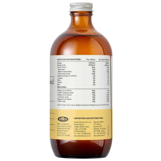 Udo's Choice Ultimate Oil Blend 250ml