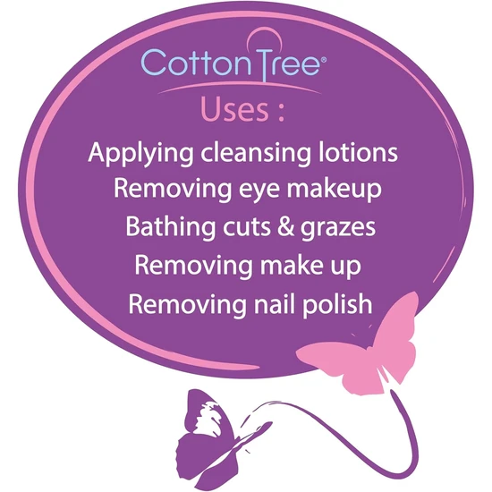 Cotton tree Cotton Wool Pads 80 Pads