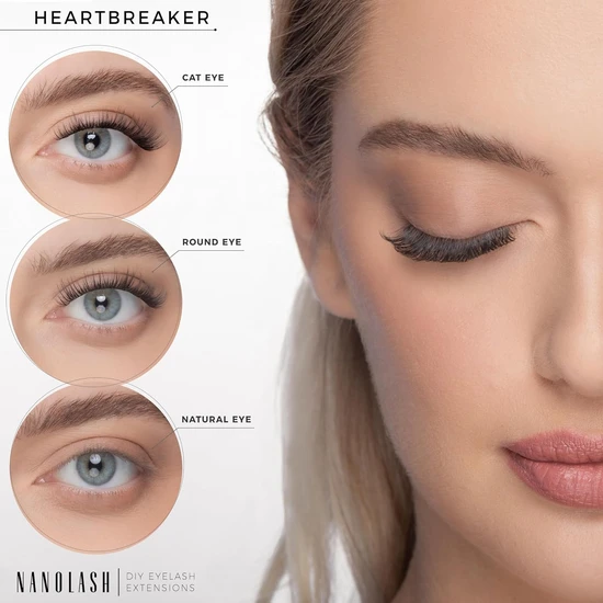 Nanolash DIY Eyelash Extensions Starter Kit Heartbreaker
