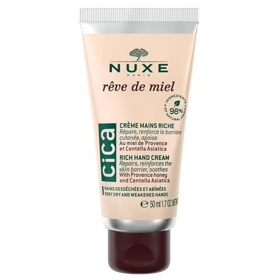 Nuxe Reve De Miel Cica Moisturising Rich Hand Cream 50ml
