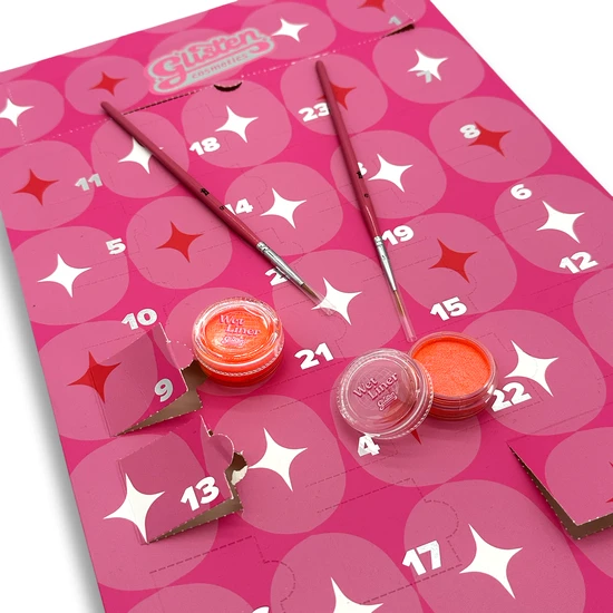 Glisten Cosmetics Wet Liner Advent Calendar