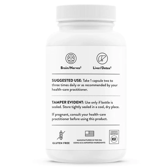 Thorne Alpha Lipoic Acid Capsules 60 Capsules