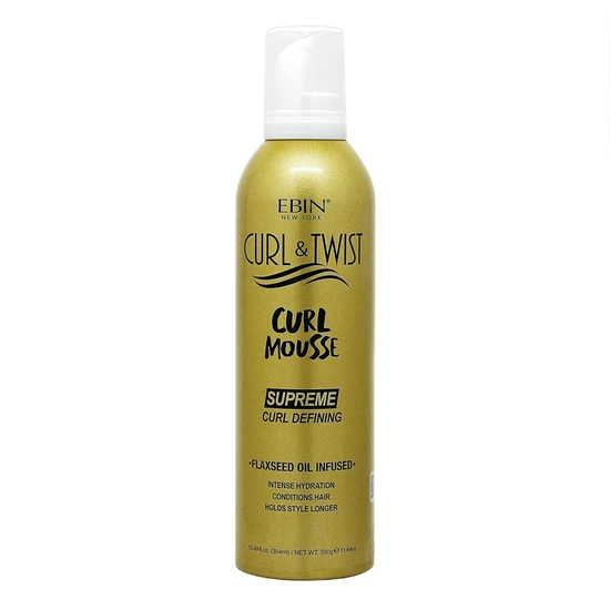 Ebin New York Curl & Twist Supreme Curl Defining Curl Mousse 80ml