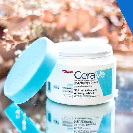 CeraVe SA Smoothing Cream For Dry, Rough, Bumpy Skin 10% Urea 340g