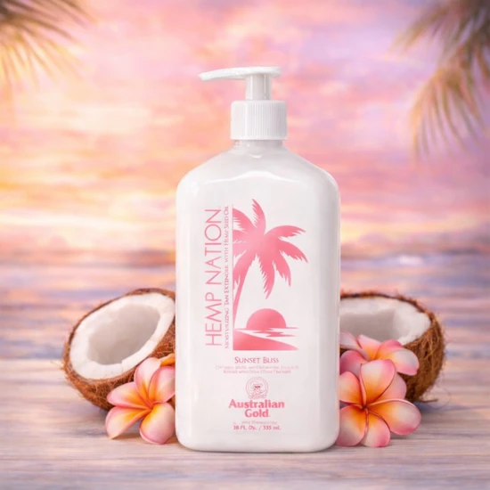 Australian Gold Hemp Nation Moisturising Tan Extender Sunset Bliss 532ml