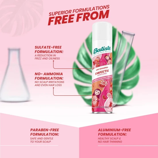 Batiste Dry Shampoo Spray Sweetie Sweet Melon 280ml