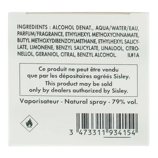 Sisley L'Eau Revee d'Eliya Eau De Toilette 50ml